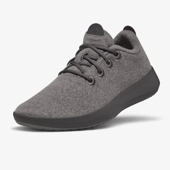 ALLBIRDS Men’s Peppercorn (Dark Grey Sole) Wool Runner Mizzle - Picture 3 of 8